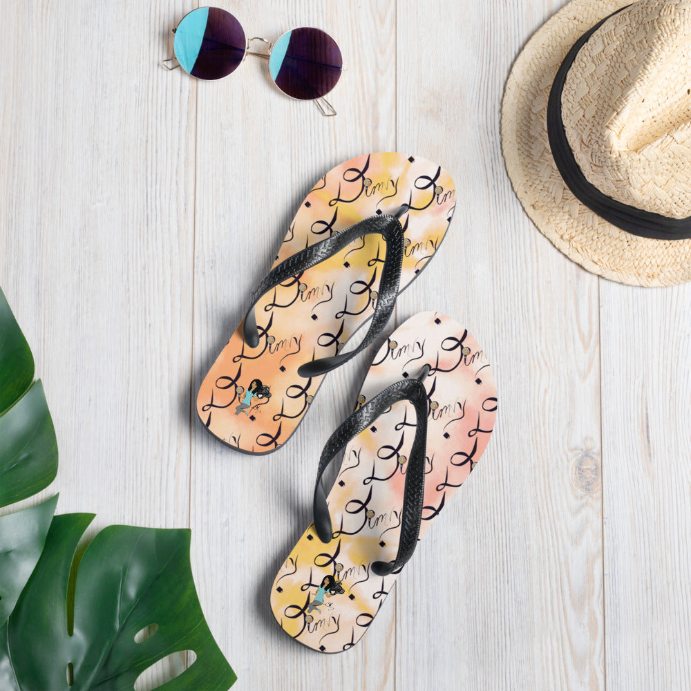 Dimvy Tie Dye Flip-Flops