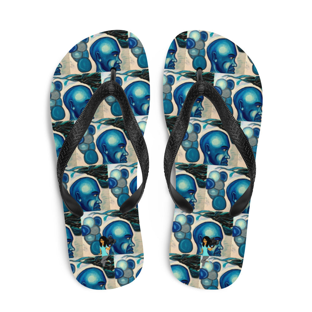 Dimvy Dreamy Blue’s Flip-Flops