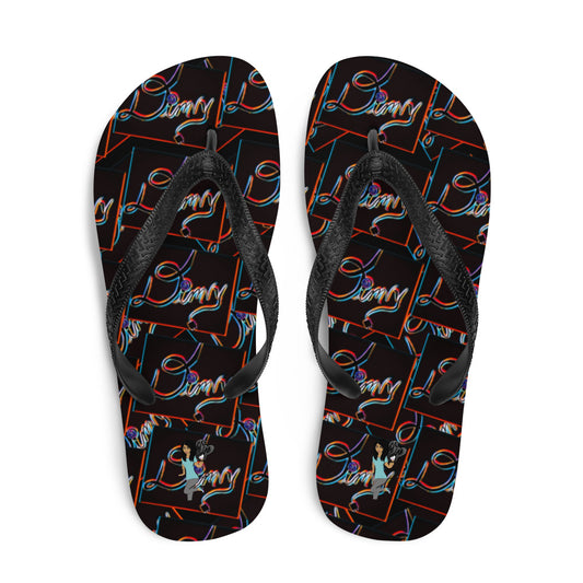 Dimvy Graffiti Flip-Flops