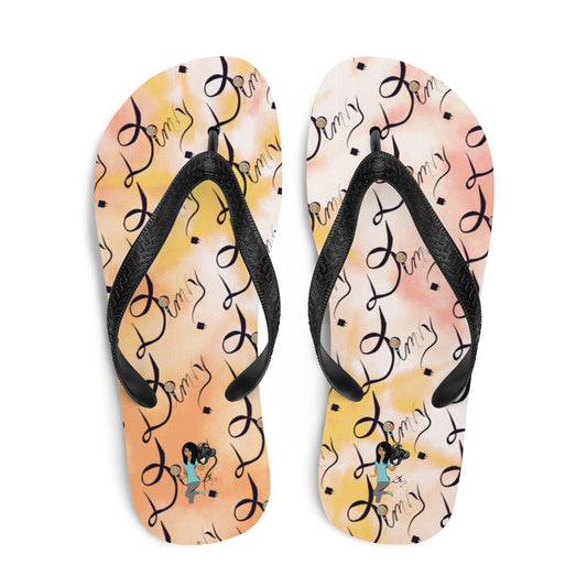 Dimvy Tie Dye Flip-Flops