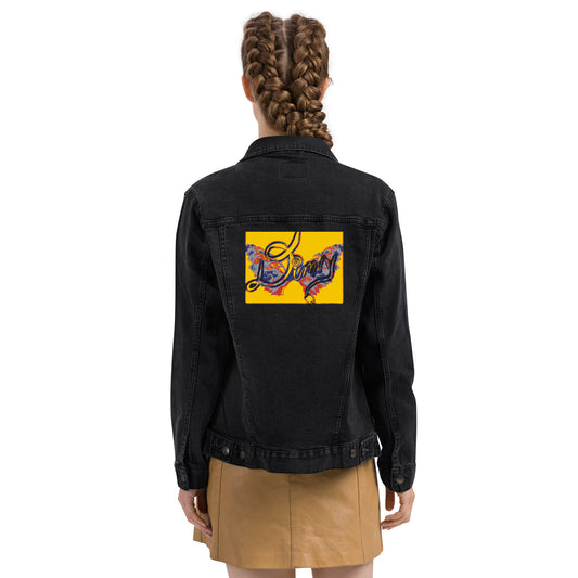 Dimvy Butterfly Unisex denim jacket