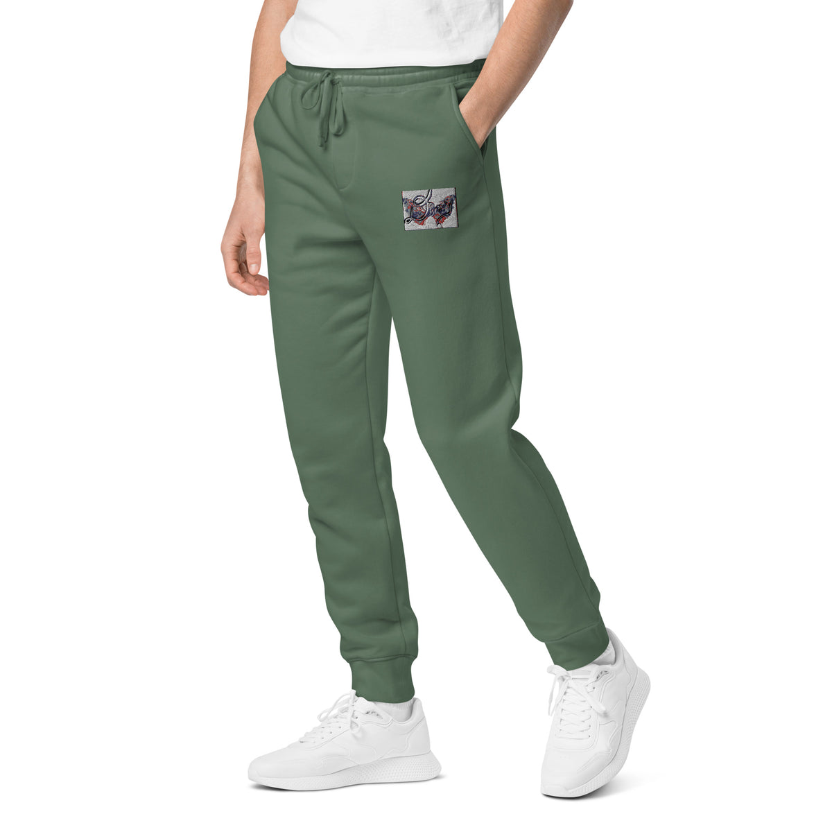 Dimvy Unisex pigment-dyed sweatpants