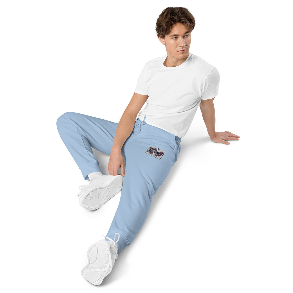 Dimvy Unisex pigment-dyed sweatpants