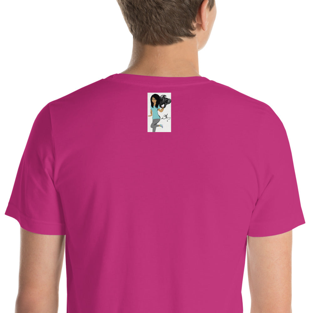 Dimvy Graphic Collage Short-Sleeve Unisex T-Shirt