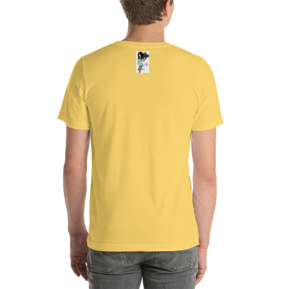 Dimvy Graphic Collage Short-Sleeve Unisex T-Shirt