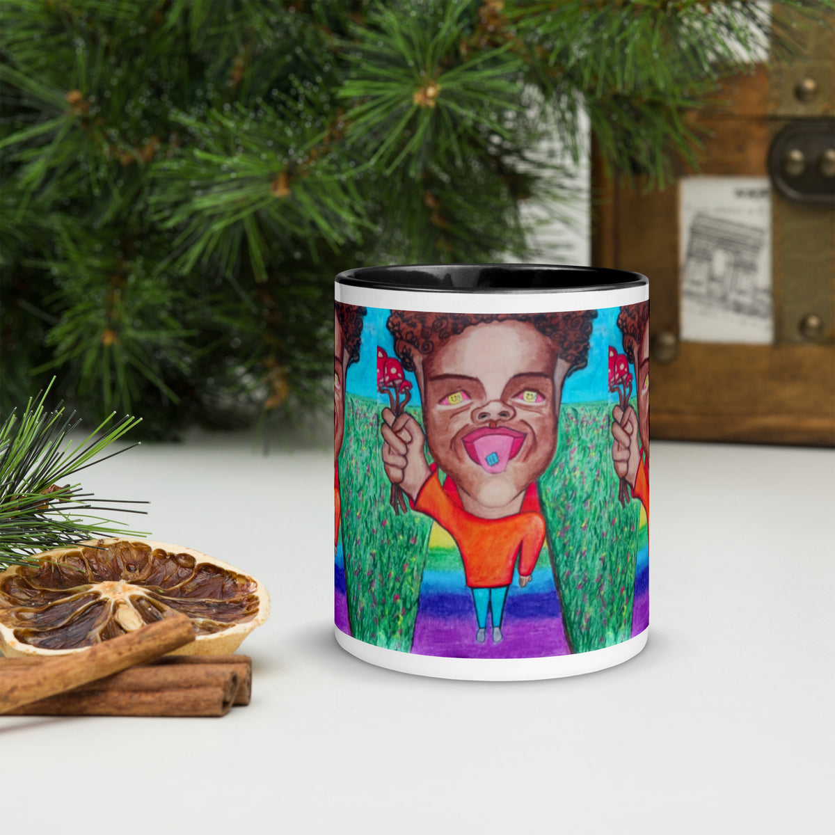 Dimvy Popup Mug with Color Inside