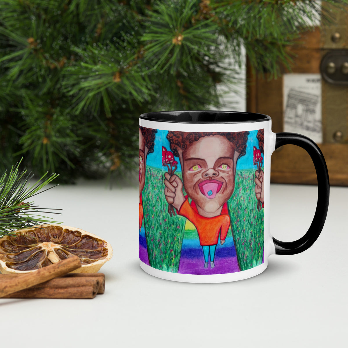 Dimvy Popup Mug with Color Inside
