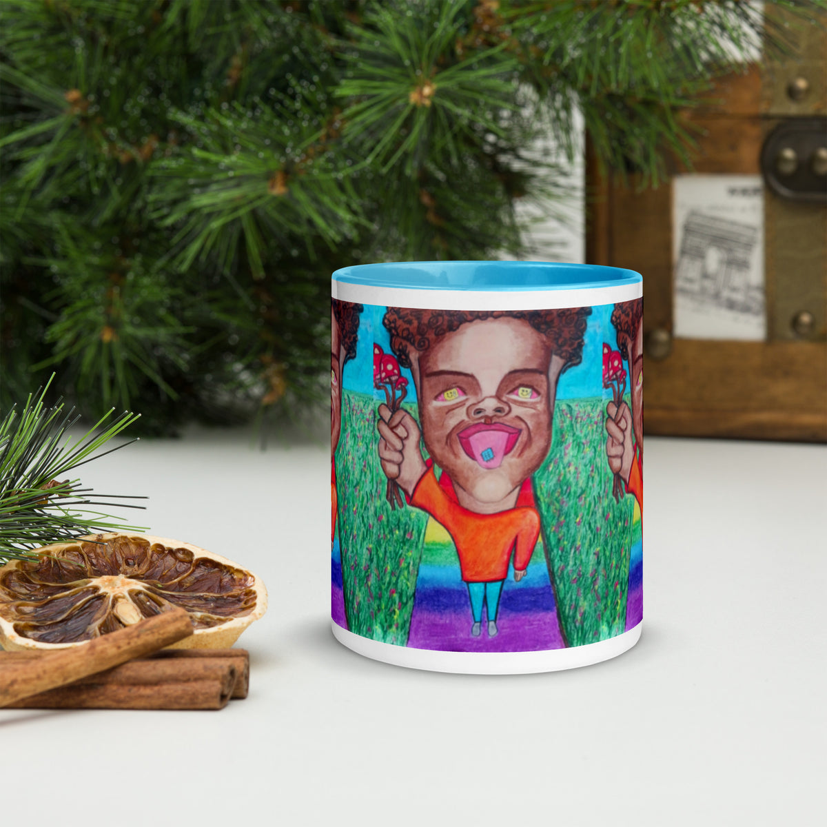 Dimvy Popup Mug with Color Inside