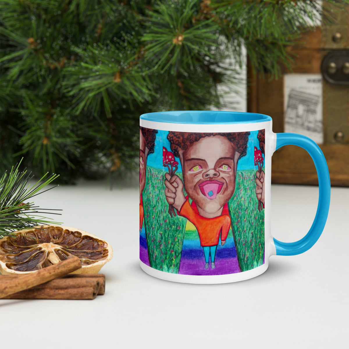 Dimvy Popup Mug with Color Inside