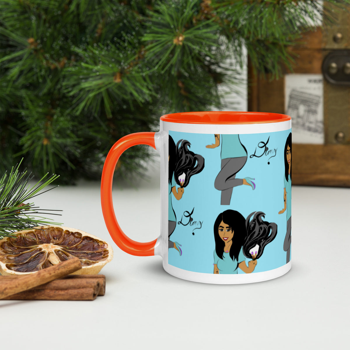 Dimvy Mug with Color Inside