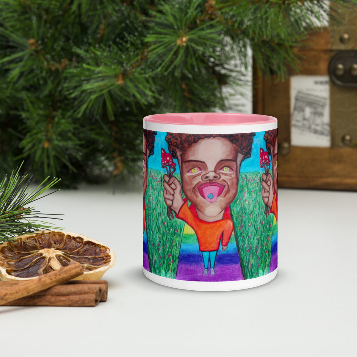 Dimvy Popup Mug with Color Inside