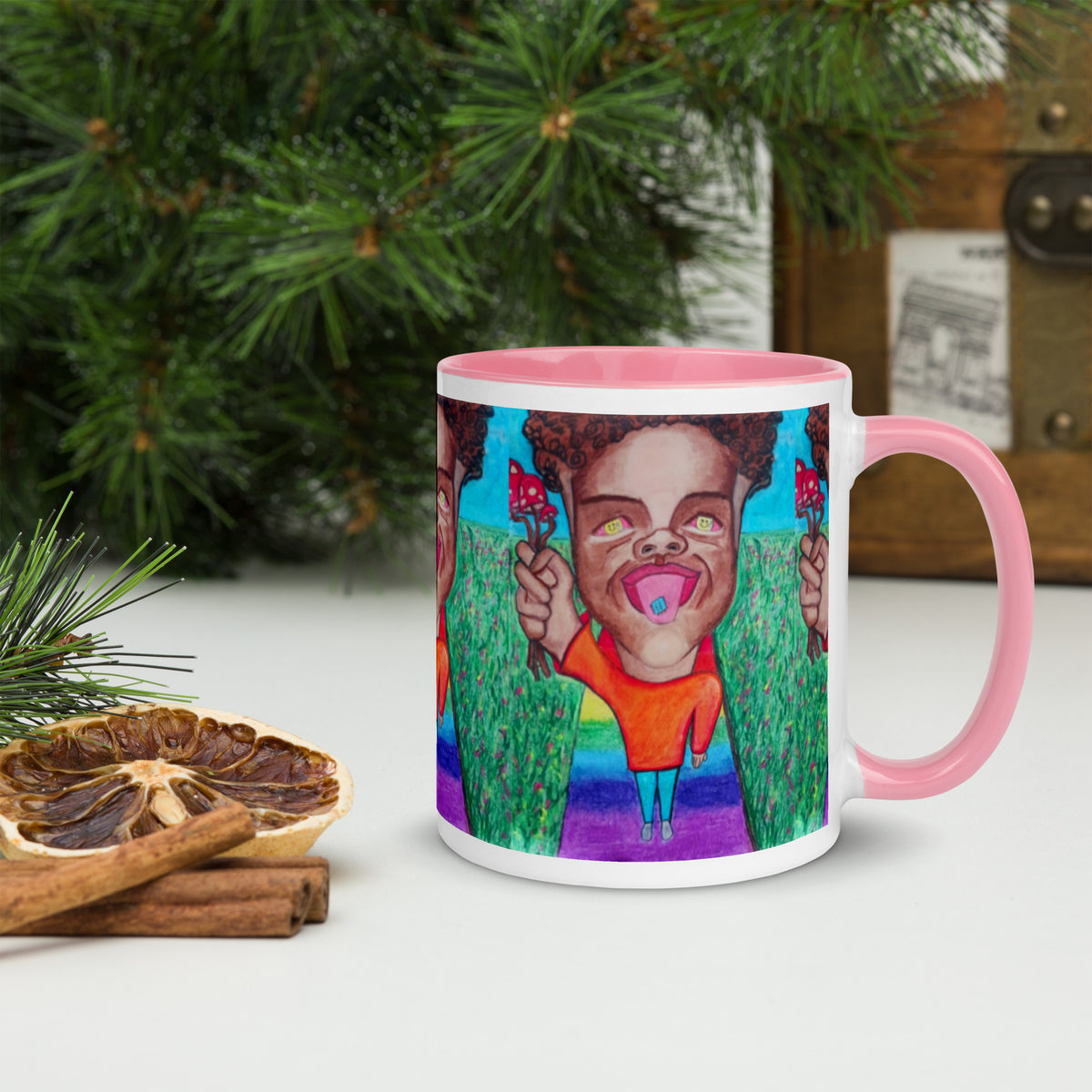 Dimvy Popup Mug with Color Inside