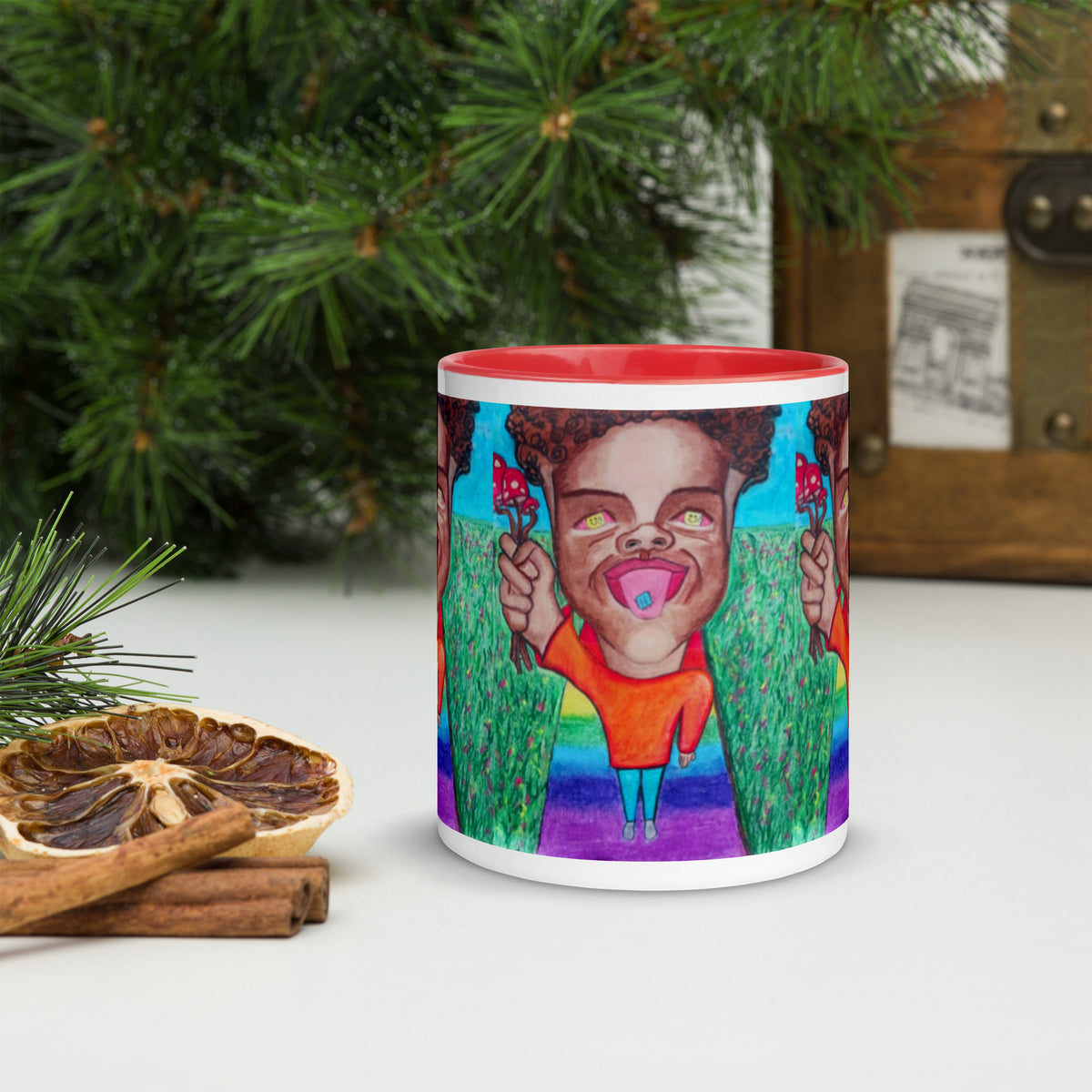 Dimvy Popup Mug with Color Inside