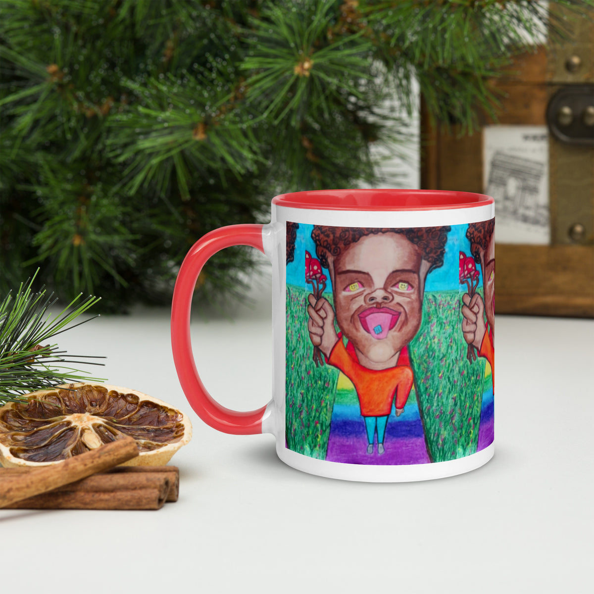 Dimvy Popup Mug with Color Inside