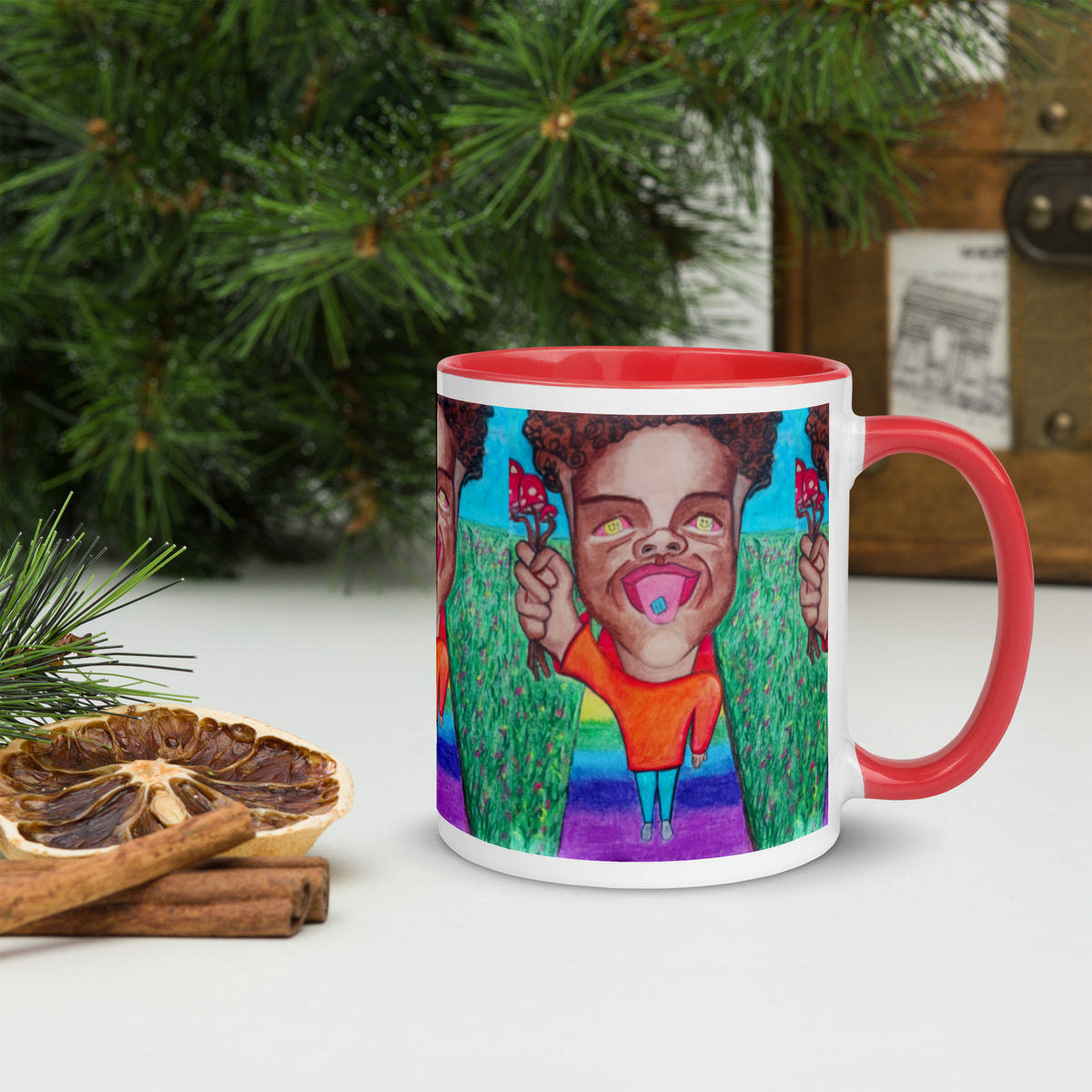 Dimvy Popup Mug with Color Inside