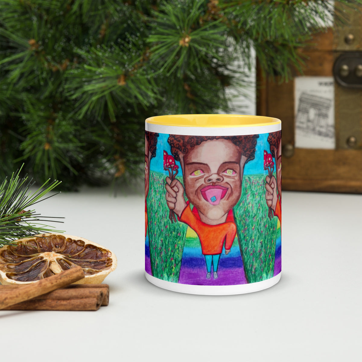 Dimvy Popup Mug with Color Inside