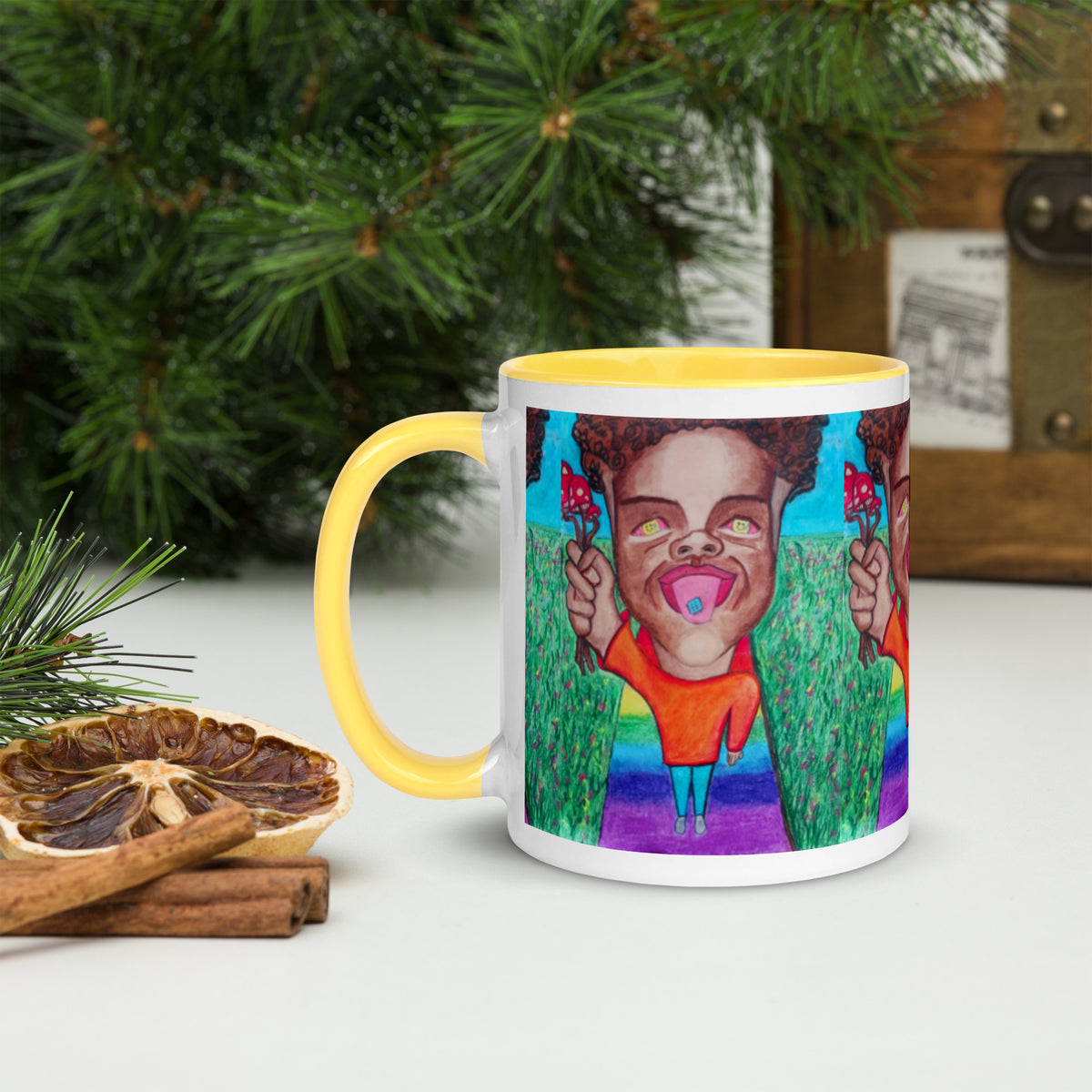 Dimvy Popup Mug with Color Inside