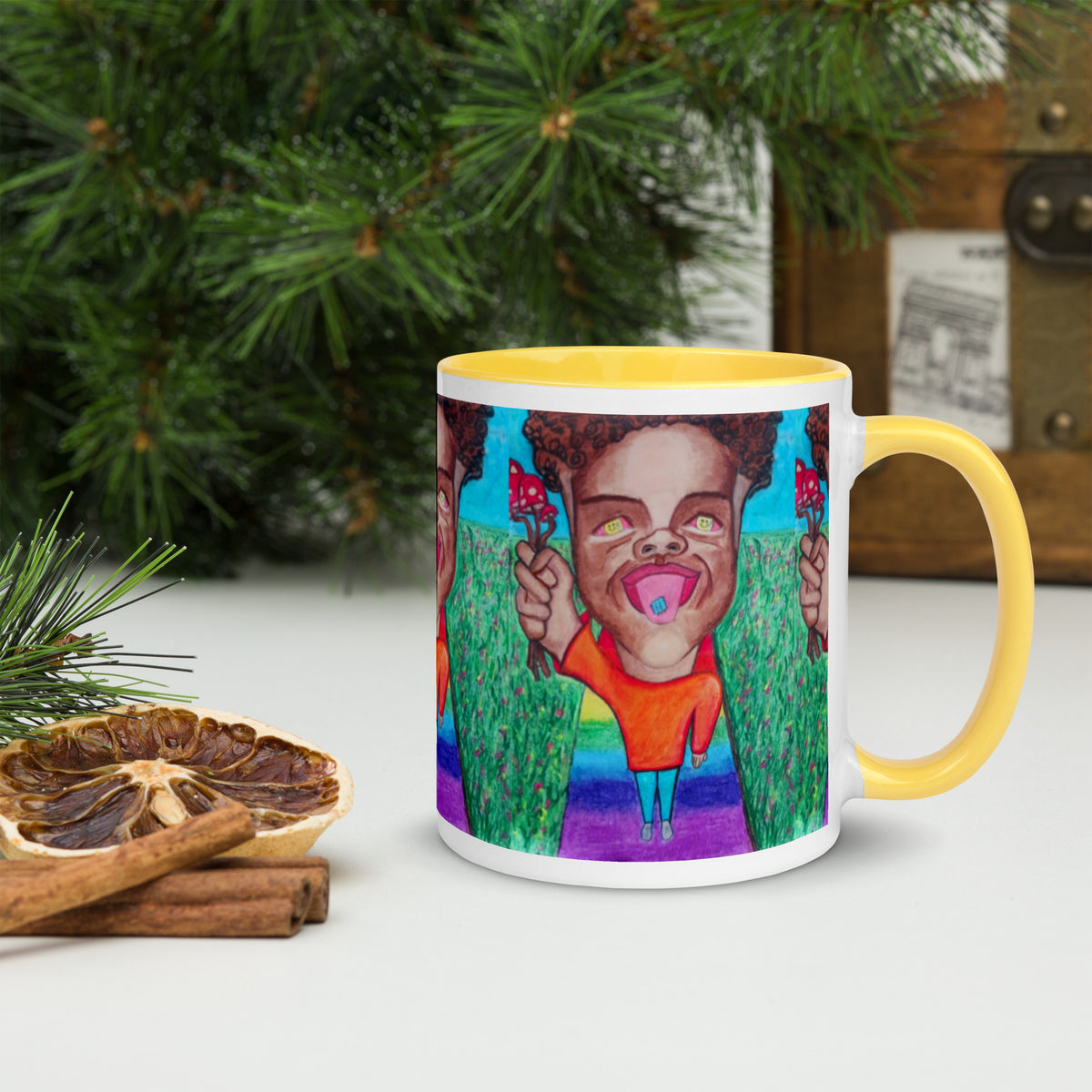 Dimvy Popup Mug with Color Inside