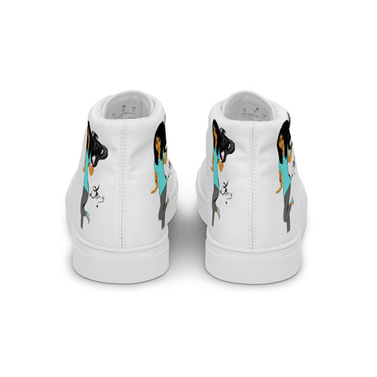 Dimvy Women’s high top canvas shoes